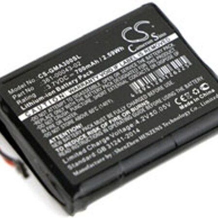 Ilc Replacement for Garmin Approach G30 Battery APPROACH G30  BATTERY GARMIN